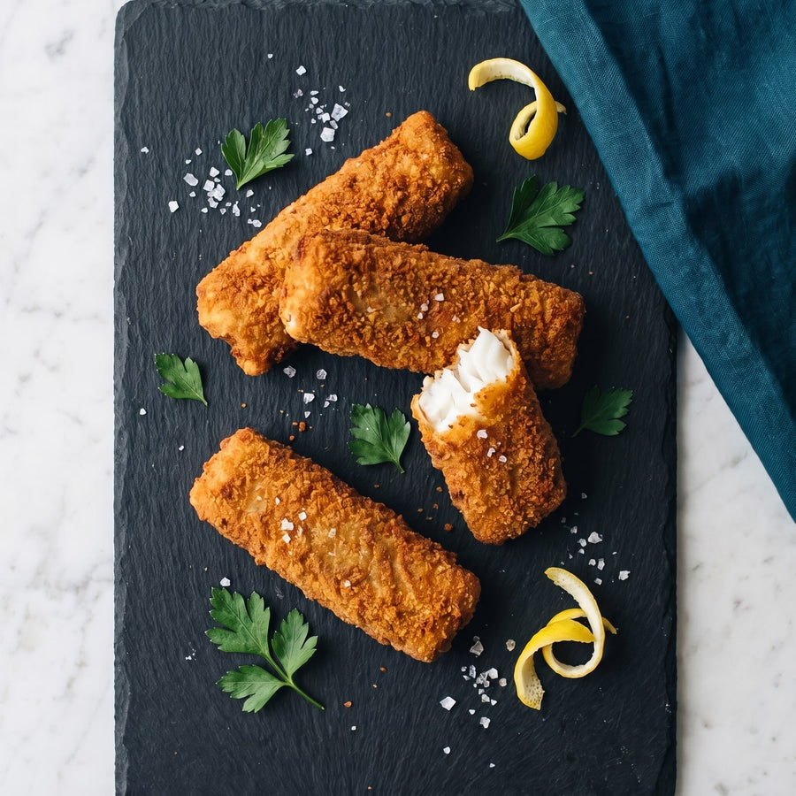 Sprøbakt torskefilet - panert torsk til fish and chips